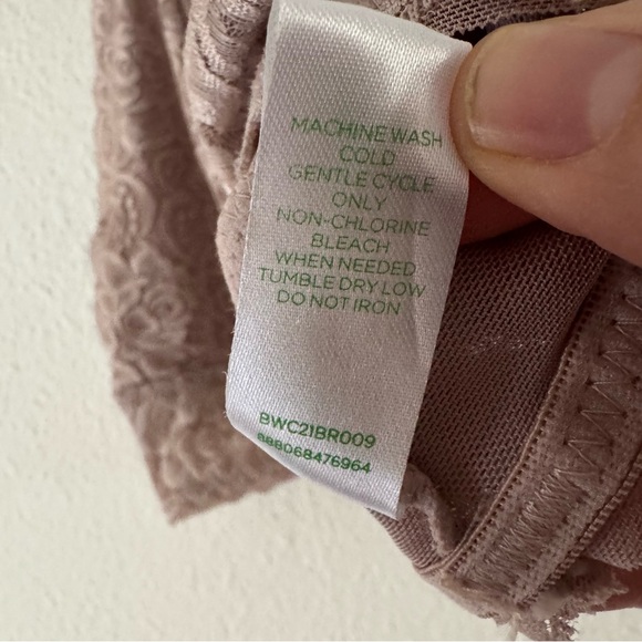 Lace Bralette XL Racerback Floral Feminine Supportive Dainty Layering New - Picture 9 of 11